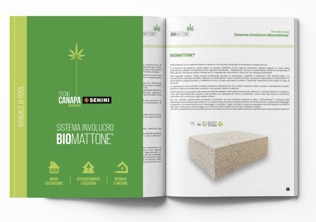 Immagine relativa a Bioedilizia in canapa e calce nel contesto Bioedilizia canapa e calce di TecnoCanapa by SENINI